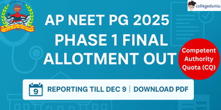 AP NEET PG 2025 Phase 1 CQ Final Allotment Out @ntruhs.ap.nic.in; Download PDF Here!